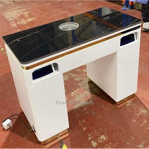 2026 <span class=keywords><strong>MESA</strong></span> DE <span class=keywords><strong>MANICURA</strong></span> individual resistente a la acetona barata moderna Escritorio de uñas con salidas - Product Image 5