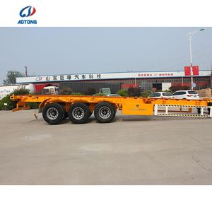 Châssis <span class=keywords><strong>de</strong></span> camion lourd <span class=keywords><strong>de</strong></span> 40 pieds pour semi-remorque - Product Image 6