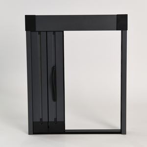 Moustiquaire plissée sans rail moderne, personnalisable, barrière en maille, porte et fenêtre rétractable sans obstacle pour la chambre à coucher, utilisation en extérieur - Product Image 1