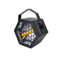 Luz LED Profesional Retro para Escenario, 60W, Blanco Cálido, COB RGB, Iluminación de Fondo, DMX512 RDM, Hexagonal Vintage para Bodas, DJ, Espectáculos