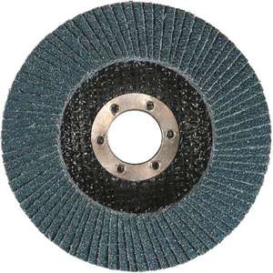 Disque à lamelles plat en résine de zirconium Ttake Ab6200 Series 6, 115x22 mm, support en fibre, grain 120, pour meuleuses d'angle - Product Image 1