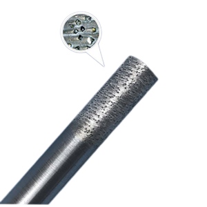 <span class=keywords><strong>CNC</strong></span> Router bits cho đá Granite khắc dao thiêu kết phẳng dưới thẳng dao cho khắc Kim cương công cụ cắt - Product Image 4