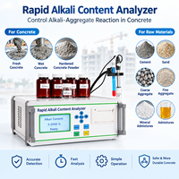 Testeur rapide de teneur en alcali du béton, analyseur d'ions sodium et potassium pour l'analyse des agrégats de ciment en laboratoire