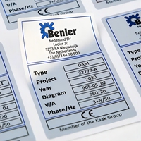 Ventes directes du fabricant d'autocollants QR code de haute qualité étiquettes adhésives personnalisées argent mat pour une conservation à long terme