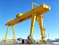 Grue portique à double poutre de type MG, 200 tonnes, avec cabine de commande, pour utilisation extérieure en construction, de bonne qualité, en promotion