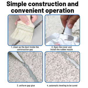 Sellador Autonivelante en Aerosol para Reparación de Grietas en Pisos de Concreto, para Grietas y Agujeros Grandes - Product Image 6