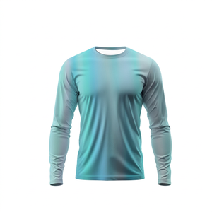 Chemise de pêche pour homme à manches longues, anti-transpiration, avec logo personnalisé, séchage rapide, respirante, protection UV UPF 50, durable - Product Image 1