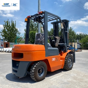 Montacargas Diésel YGZG 2026, Superventas, 3 Toneladas, Capacidad <span class=keywords><strong>de</strong></span> 3000 kg, Mástil <span class=keywords><strong>de</strong></span> 3 m, Apilamiento <span class=keywords><strong>de</strong></span> Palés en Almacén, Alta Eficiencia - Product Image 1