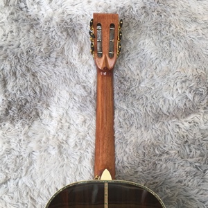 OO42 Acoustic Guitar by for Brand <b>Top</b> Solid Body with Elegant Flower Inlay Mahogany Back/Side Fingerboard Free - Product Image 4