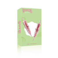 Viper 20PCS Cartouche d'aiguille de microblading de haute qualité Aiguille de tatouage permanente