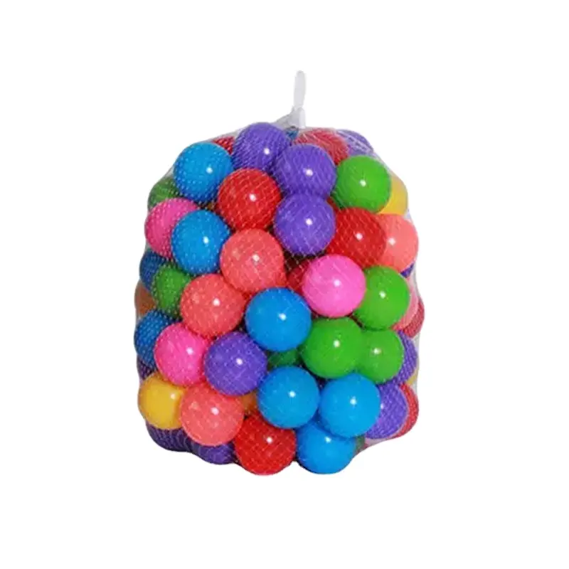 OEM Factory Colorful indoor playground Waterproof PE plastic balls for ball pit ocean ball