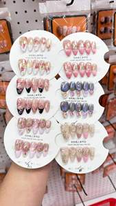 Ongles en gel souple légers et courts, personnalisés, certifiés salon, style minimaliste uni, adaptés à chaque <span class=keywords><strong>mesure</strong></span> de doigt – Qualité artisanale experte - Product Image 5