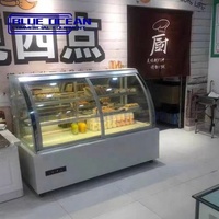 Vente en gros pas cher Présentoir à gâteaux refroidisseur refroidisseur d'air système de refroidissement et de compresseur pâtisserie réfrigérateur congélateur