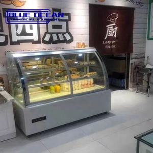 Venta al por mayor barato pastel pantalla enfriador <span class=keywords><strong>de</strong></span> aire y compresor sistema pastelería nevera <span class=keywords><strong>congelador</strong></span> - Product Image 3