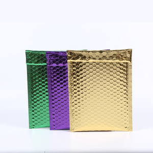 Bao bì đóng gói vận chuyển tùy chỉnh bán buôn nhà máy, phong bì lót đệm in logo, phủ kim tuyến vàng - Product Image 6