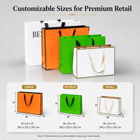 Sacs shopping en papier de luxe personnalisés, logo imprimé premium, emballage pour vêtements de boutique avec poignée en ruban, service OEM en gros