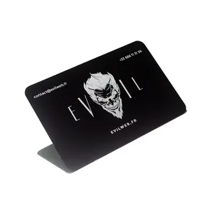High-quality stainless steel metal business membership card with personalized design of new metal crafts
