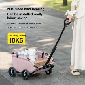 <span class=keywords><strong>Poussette</strong></span> pliable <span class=keywords><strong>pour</strong></span> animaux de compagnie, légère, portable, de voyage, 4 roues, mini chariot <span class=keywords><strong>pour</strong></span> chiens et chats âgés et faibles, lavable, grande taille, toutes saisons - Product Image 1