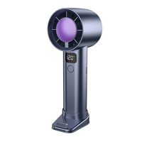 Mini ventilateur portatif rechargeable par USB, ventilateur électrique personnel, petit ventilateur puissant pour le bureau, la maison et les voyages