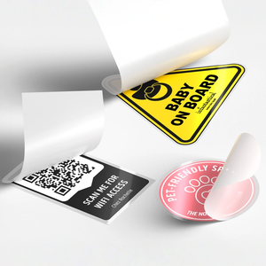 ब्रांडिंग और पैकेजिंग के लिए कस्टम होलोग्राफिक डाई कट स्टिकर - Product Image 4