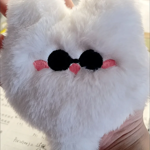 10CM Animal Cat Ball Bag Accesorios Regalos de moda Colgante Llaveros Jujutsu Kaisen Gojo Satoru Peluche Anime Juguete de peluche - Product Image 5