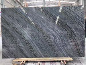 Marbre gris boisé Bookmatch Black Tree Chinese <span class=keywords><strong>Kenya</strong></span> Black Forest pour revêtements de sol et murs de villa - Product Image 1