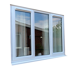 <span class=keywords><strong>Ventanas</strong></span> de PVC/UPVC de Doble Acristalamiento, Resistentes a Huracanes, con Diseño Deslizante y Abatible, de Calidad Profesional - Product Image 4
