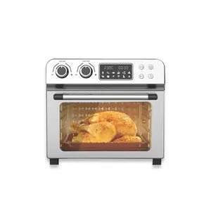 Forno elettrico TOUCHSCREEN digitale 23L all'ingrosso per elettrodomestico da cucina con forno per friggitrice ad aria da cucina ETL per uso domestico