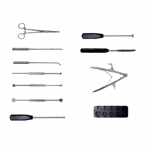 Ensemble d'instruments orthopédiques pour cage de fusion filetée TFC, alimenté électriquement, haute qualité, poignée ergonomique, Classe I par Surgi Right - Product Image 2