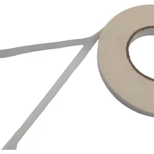 लिफाफा बॉक्स सीलिंग के लिए सफेद रंग का हाई बॉन्डिंग वैकल्पिक डबल पक्षीय टिशू टेप