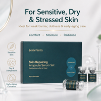 Kit de Sérums Ampoules Réparateurs Hydratants Multi-Naturels Seek Pretty Complex Plant Mimetic Moisture Film Repair