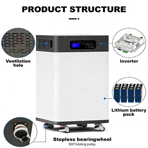 ชุดโซลาร์เซลล์ครบชุด 5kW 10kW ระบบไฮบริดแบบออฟกริดสำหรับใช้ในครัวเรือน - Product Image 5