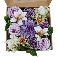 Bouquet de roses classiques faites à la main en mousse PE avec ruban – Fleurs élégantes et modernes pour anniversaire, longue durée