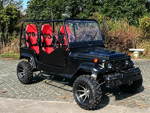 Nouveau modèle de véhicule tout-terrain 2/4 places 250cc/300cc/500cc Quadricycle 4x4 <span class=keywords><strong>Mini</strong></span> <span class=keywords><strong>Jeep</strong></span> à essence <span class=keywords><strong>Jeep</strong></span> pour enfants en vente - Product Image 6