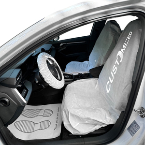 Housses de siège de voiture en <span class=keywords><strong>plastique</strong></span> transparent, <span class=keywords><strong>housse</strong></span> en <span class=keywords><strong>plastique</strong></span> pour sièges, lavage de voiture - Product Image 1