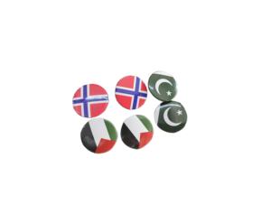 Пользовательские офсетная печать пустая металлическая жестяная Кнопка значок для продвижения из Китая - Product Image 2