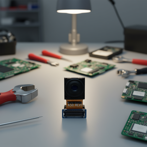 Modulo Fotocamera Anteriore per Samsung Galaxy A50 2019 A505F, Scheda Piccola di Ricambio Nuova - Product Image 3