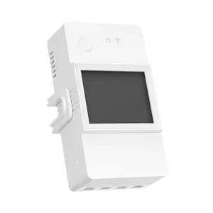 Sonoff Pow Elite 16A Monitor Módulo De Consumo De Energia Wifi Inteligente Voz Interruptor De Controle Remoto Trabalhar com Alexa Google Home