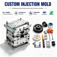 Moules d'injection plastique personnalisés, service de moulage par injection de haute qualité ABS PP PC PA POM, pièces en plastique