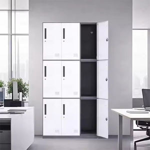 Blauwe Duif Gat Afsluitbare Kluis Ijzeren Kast Persoonlijke Accessoires Opbergkast Kast Stalen Metalen Kluisjes Voor Schoonheidssalon - Product Image 3