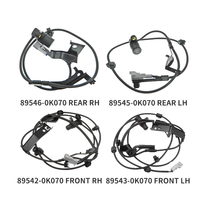 Capteur de vitesse ABS avant arrière gauche droite pour T-oyota Hilux Vigo 89542-0K020 89543-0K020 89546-0K070 89545-0K070 895420K020