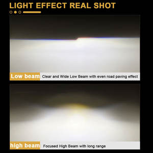 Système d'éclairage automobile à LED K118, phare à LED, lentille bi-lentille de 1,8 pouce, faisceau haut et bas, 4000 lm, 40 W, lentille de projecteur LED laser pour voitures universelles - Product Image 4