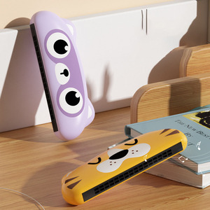 <span class=keywords><strong>Harmonica</strong></span> chromatique à 16 trous de couleur de dessin animé en gros, jouets éducatifs, <span class=keywords><strong>harmonica</strong></span> pour enfants, éducatif musical - Product Image 3