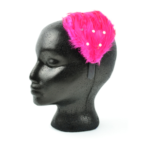 Bandeau Fascinator plume pour mariage Cocktail thé chapeau habiller Derby Gatsby bandeau accessoire - Product Image 2