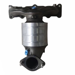 Convertisseur catalytique à essence en acier inoxydable à trois voies compatible avec le modèle Hyundai Kia Sorento 2.4L 2015 Euro IV - Product Image 4