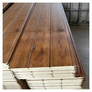 Panneau sandwich en <span class=keywords><strong>polyuréthane</strong></span> PU haute densité imperméable pour murs extérieurs et intérieurs de maison conteneur - Product Image 4