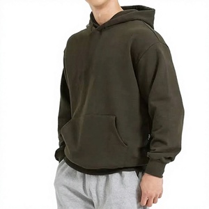 Sweat à capuche pour bébé garçon, en molleton 100% coton, respirant, décontracté, doublé pour l'hiver, manches régulières, poche avant - Product Image 5