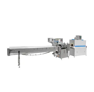 The equipment is sensitive to response. It is a fully automatic heat-shrinkable packaging machine for bowl-filled cosmetics.