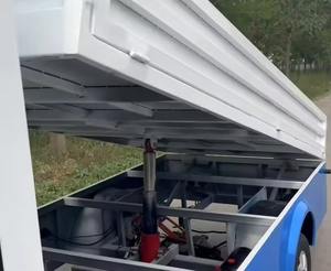 Autobús de nuevo diseño con cama de carga Vehículo urbano de pasajeros Autobús turístico <span class=keywords><strong>Mini</strong></span> camión eléctrico - Product Image 6