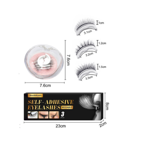 2024 populaire naturellement agrandir les yeux adaptés à divers styles opération facile maquillage faux cils - Product Image 1